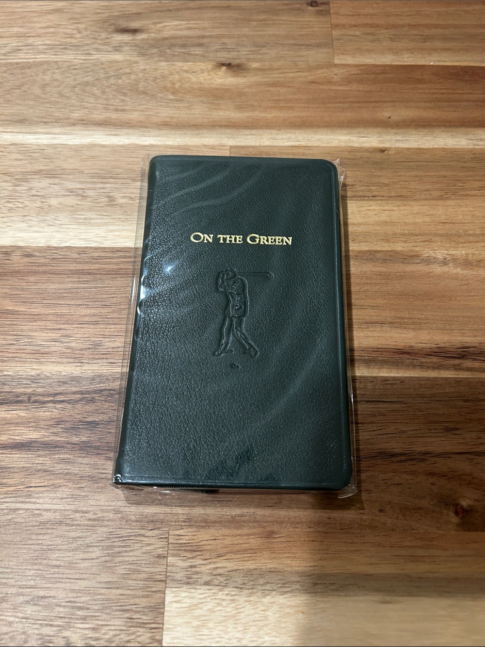 On The Green Embossed Golf Scorecard Holder - Dark Green - Picture 8 of 8